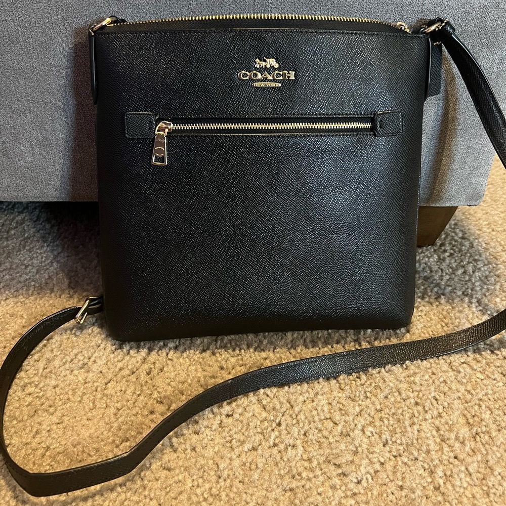 Black Coach Crossbody